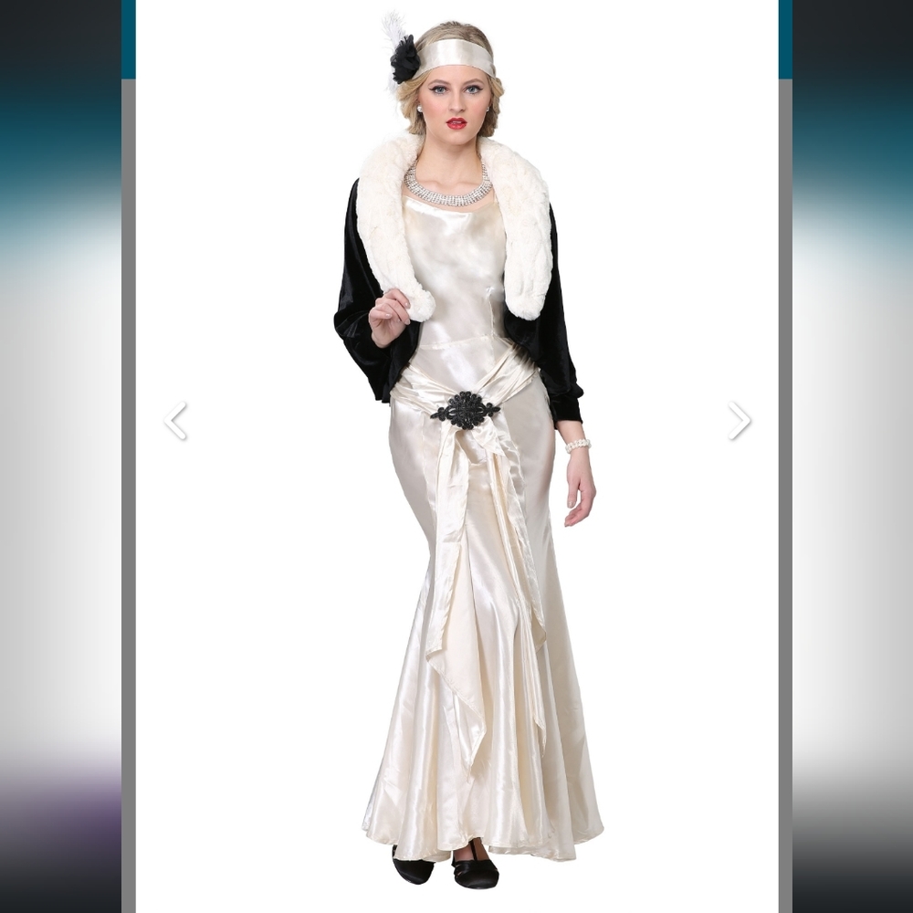 Flapper Halloween costume 1920s era